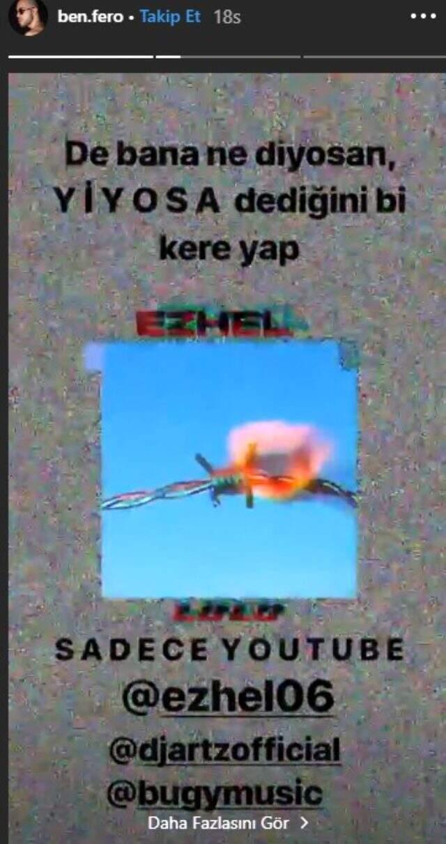Norm Ender'in göndermesine Ezhel'den cevap geldi!