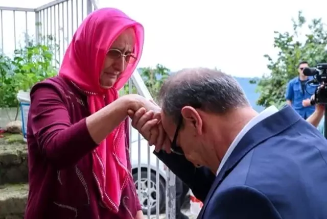 Ordu Valisi Yavuz, Kıbrıs şehidinin eşini ziyaret etti