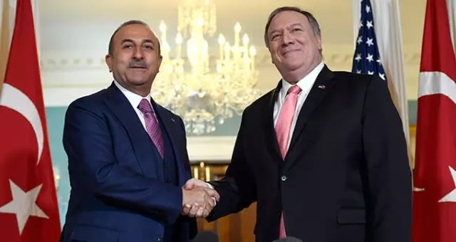 Dışişleri Bakanı Çavuşoğlu, ABD'li mevkidaşı Pompeo ile görüştü
