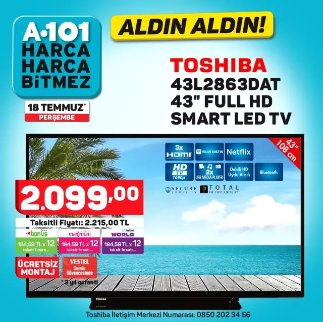 A101 Teknoloji Temmuz Fırsatları, Herkese Ucuz Teknoloji A101 Teknoloji Temmuz Fırsatları, Herkese Ucuz Teknoloji