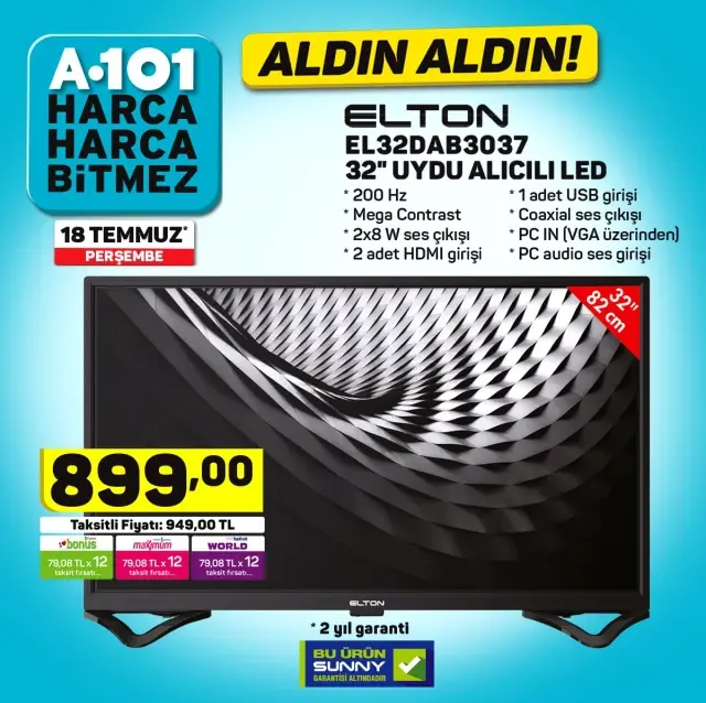 A101 Teknoloji Temmuz Fırsatları, Herkese Ucuz Teknoloji A101 Teknoloji Temmuz Fırsatları, Herkese Ucuz Teknoloji