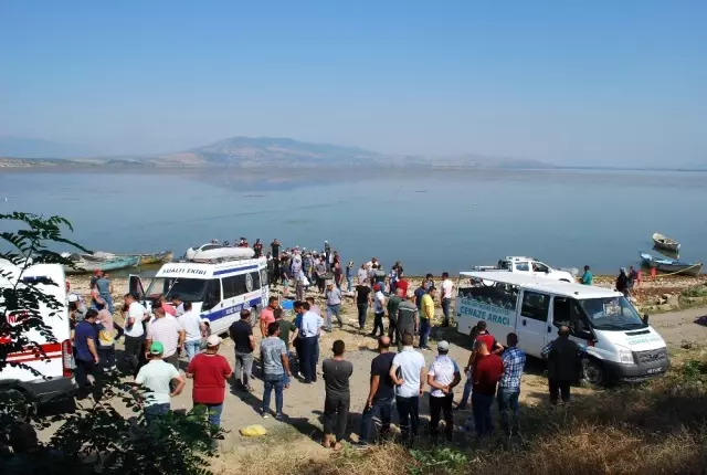 Marmara Gölü'ndeki kayıp 2 kişinin cansız bedenine ulaşıldı