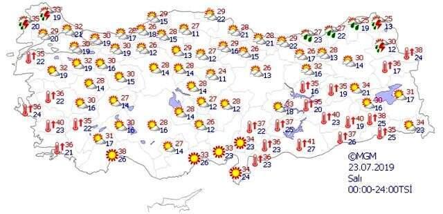 Meteorolojiden Çarşamba günü için sağanak yağış uyarısı!