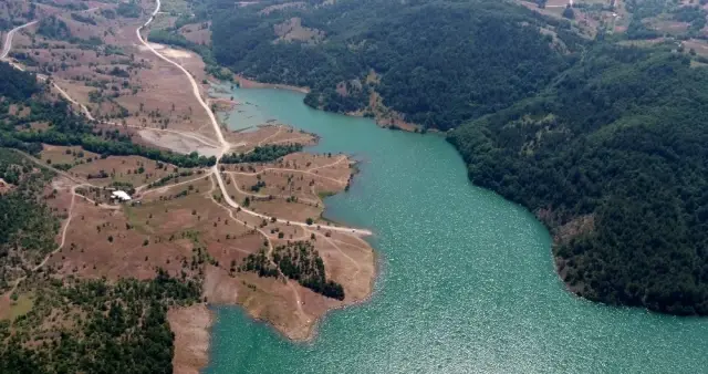 Bursa'nın barajlarına drone ile kontrol