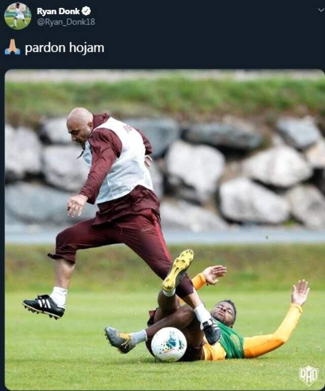 Donk'tan Hasan Şaş paylaşımı