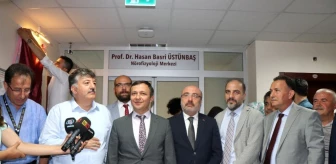 Prof. Dr. Hasan Basri Üstünbaş'ın adı bu ünitede yaşatılacak