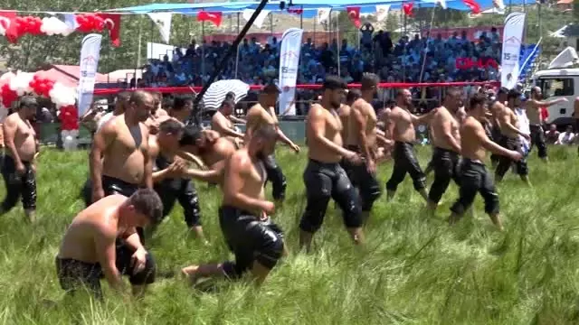 SPOR Alanya güreşlerinde başpehlivan Ali Gürbüz