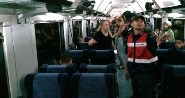Yanında getirdiği evcil hayvan için kavga eden kadın, trene 2 saat rötar yaptırdı