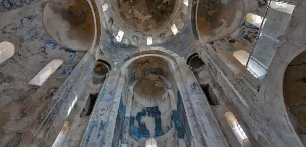 Bin yıllık Akdamar Kilisesi'nde 360 derece 'Sanal Tur' Bin yıllık Akdamar Kilisesi'nde 360 derece 'Sanal Tur'