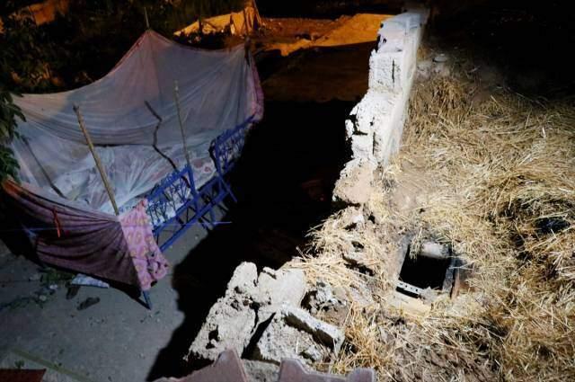 Ceylanpınar'da roketin düştüğü evin görüntüleri ortaya çıktı