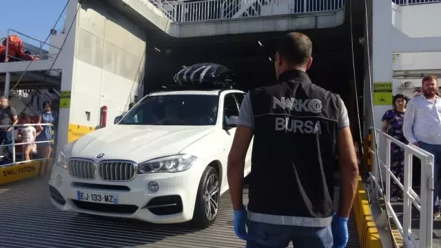 Deniz otobüsü seferlerine narkotik kapanı
