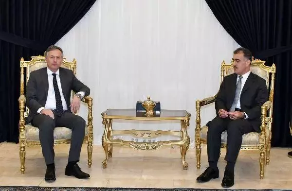 Erbil Başkonsolosu Karaçay, IKBY Dış İlişkiler Dairesi Başkanı'yla görüştü