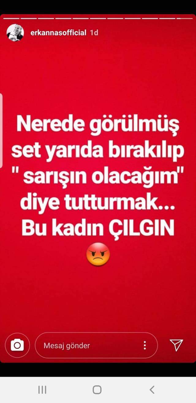 Klip çekiminde ünlü yönetmene şok hareket! 'Sarışın olacağım' deyip seti terk etti
