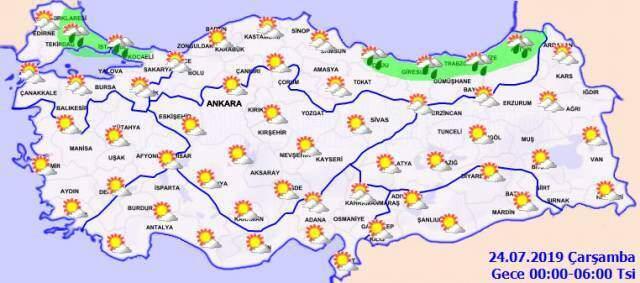 Meteoroloji saat verip İstanbul'u uyardı: Sağanak yağış geliyor