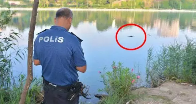 Nehirdeki cesedi fark eden vatandaşlar hemen polise haber verdi