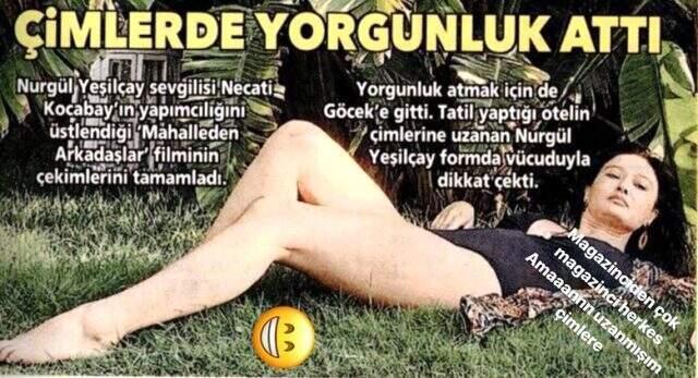 Oyuncu Nurgül Yeşilçay, 'Gizli gizli çekmeyin' deyip mayolu fotoğrafını paylaştı