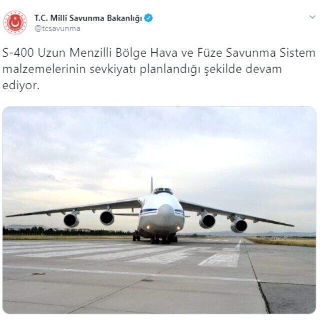 S-400 sevkiyatı devam ediyor