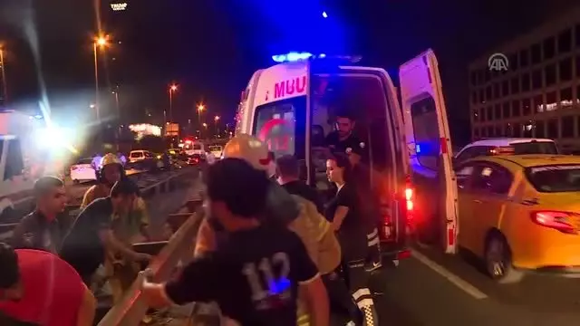 Şişli'de trafik kazası: 4 yaralı