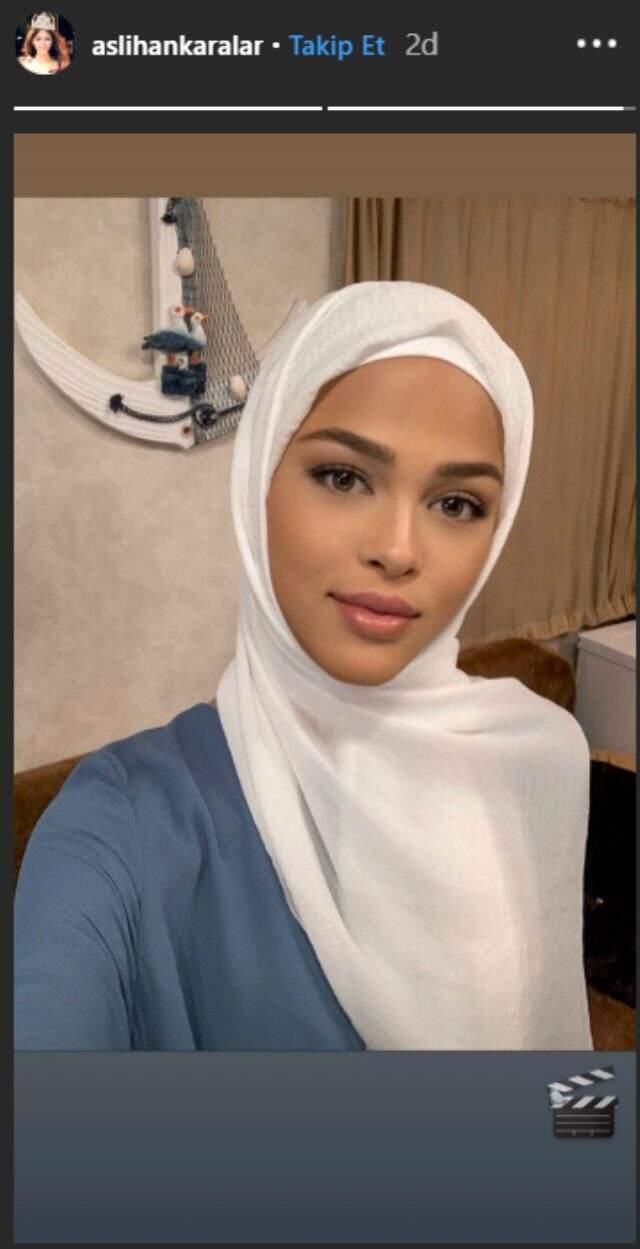 Best Model of Turkey 2017 birincisi Aslıhan Karalar, tesettüre girdi!