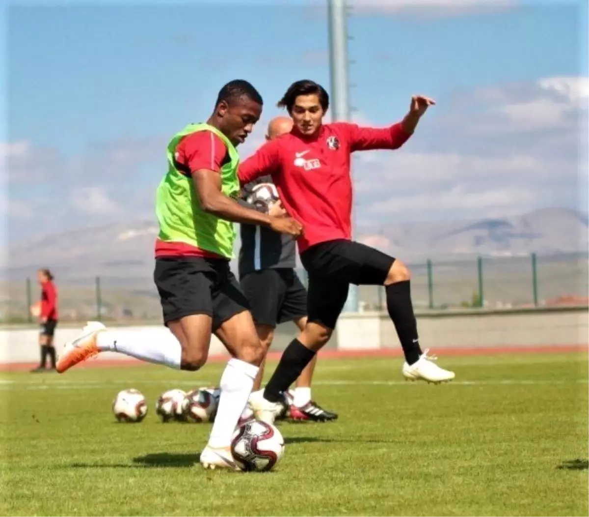 Eskişehirspor taktik ve koordinasyon çalıştı