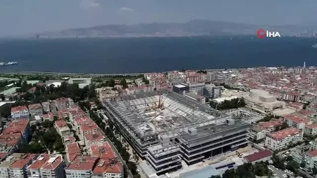 Göztepe Stadı yükseliyor Göztepe Stadı yükseliyor