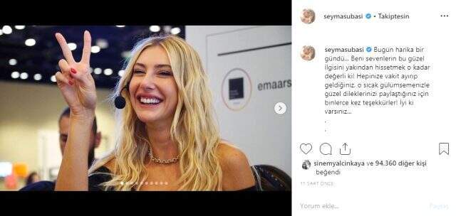İlk kitabı için imza günü düzenleyen Şeyma Subaşı'dan duygusal paylaşım