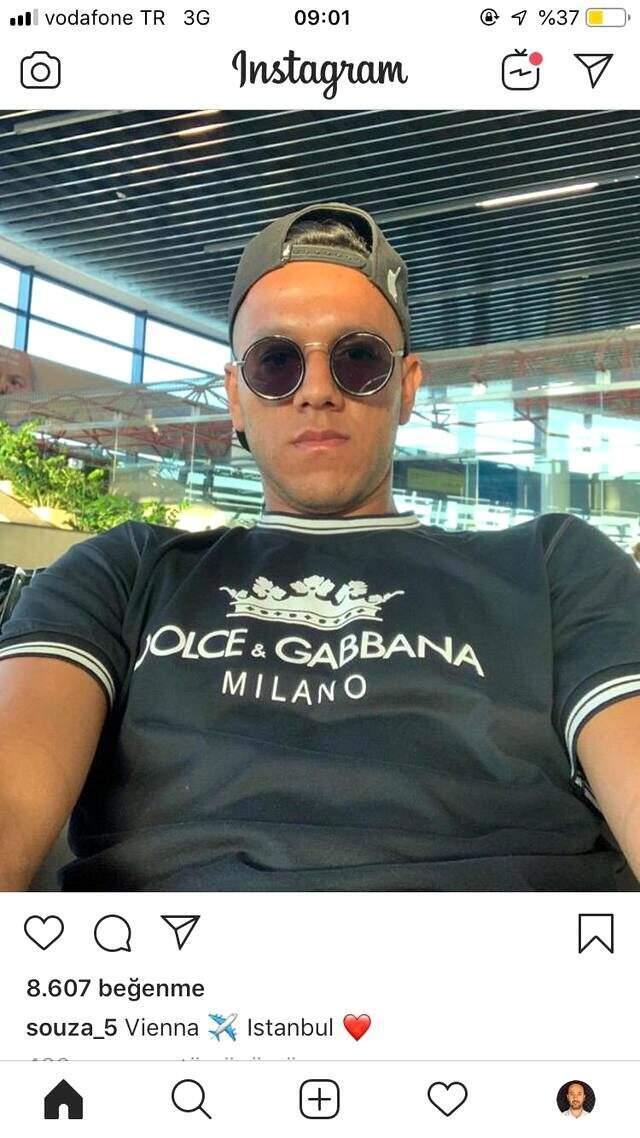 Josef de Souza İstanbul'a geliyor