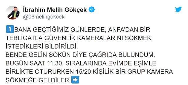 Mansur Yavaş'tan Melih Gökçek'in iddiasına yanıt: Evine gelen boksörleri yayınlamasını bekliyoruz