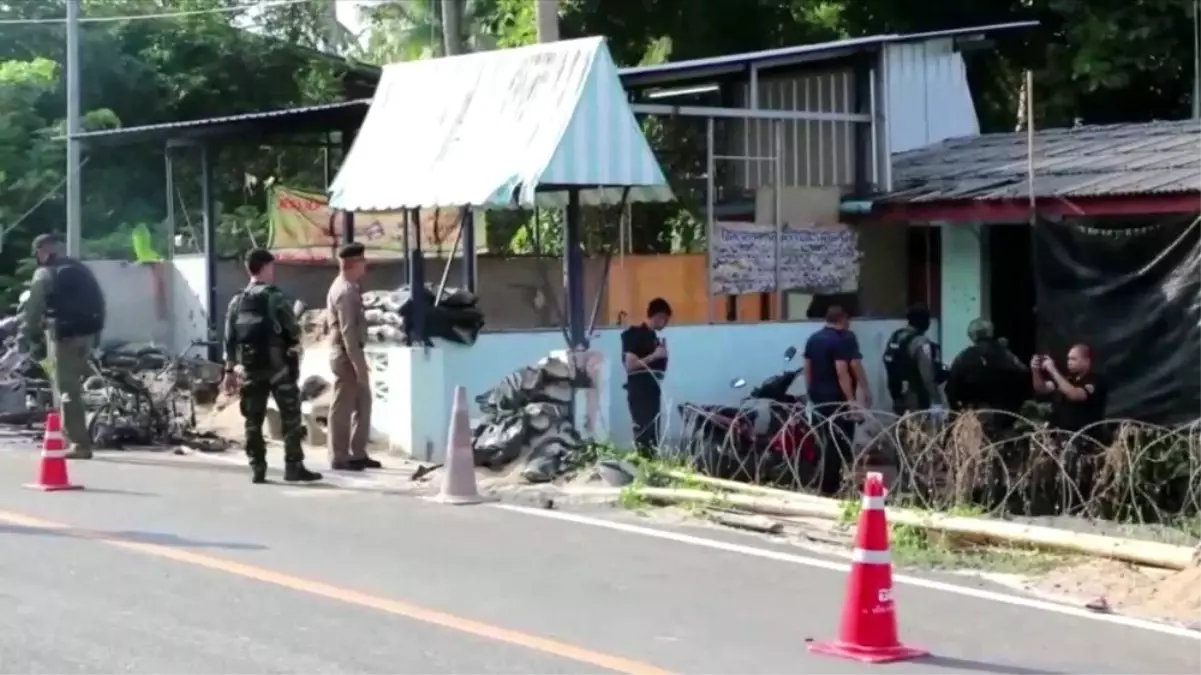 Tayland'da askeri üsse saldırı