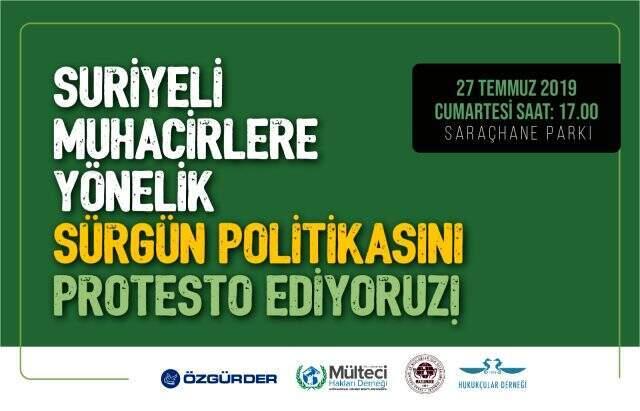 Valiliğin açıklamasından sonra Suriyeliler eylem yapma kararı aldı