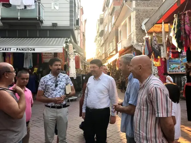 AK Parti Grup Başkanvekili Özkan, Amasra'da AK Parti Grup Başkanvekili Özkan, Amasra'da