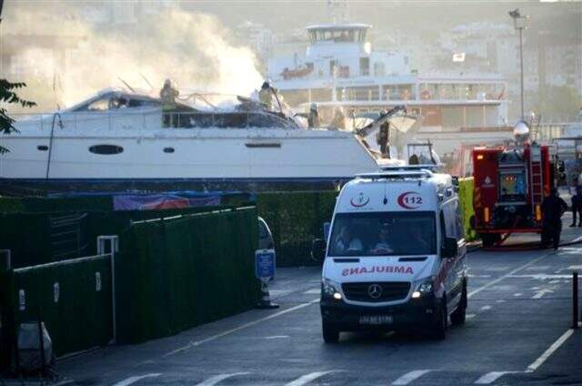 Ataköy ve Pendik Marina'da yangın!