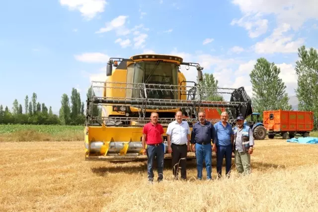 Erzincan'da hububat hasadına sıkı denetim Erzincan'da hububat hasadına sıkı denetim