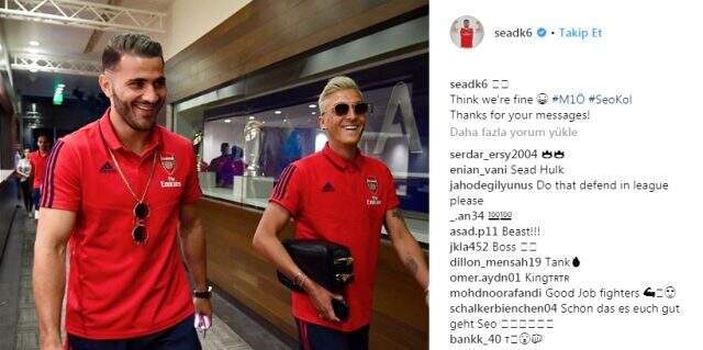 Mesut Özil ile birlikte bıçaklı saldırıya uğrayan Sead Kolasinac'tan ilk açıklama!