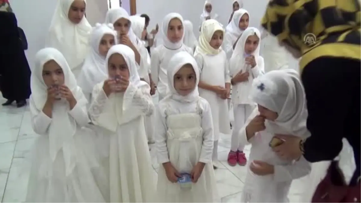 Öğrencilerin yaz etkinliği ilgiyle izlendi