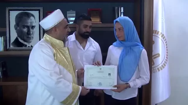 Ukraynalı kadın Müslüman oldu Ukraynalı kadın Müslüman oldu