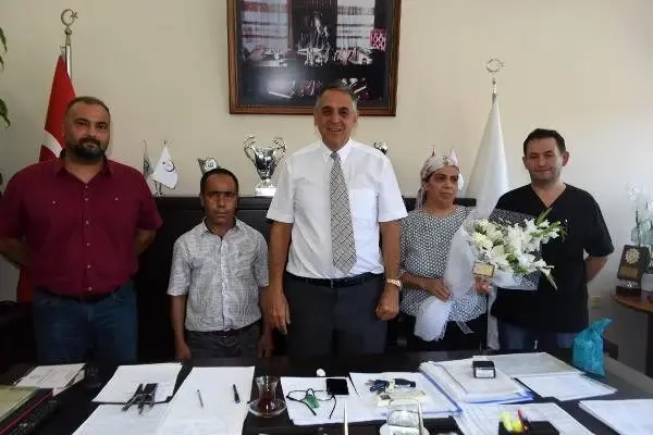 Yeni kalpleriyle bir araya geldiler