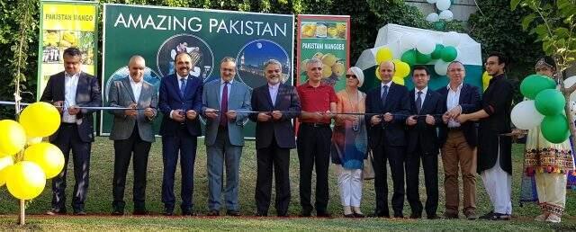 Ankara'daki, Pakistan Mango ve Biryani Festivali'ne çok sayıda davetli katıldı