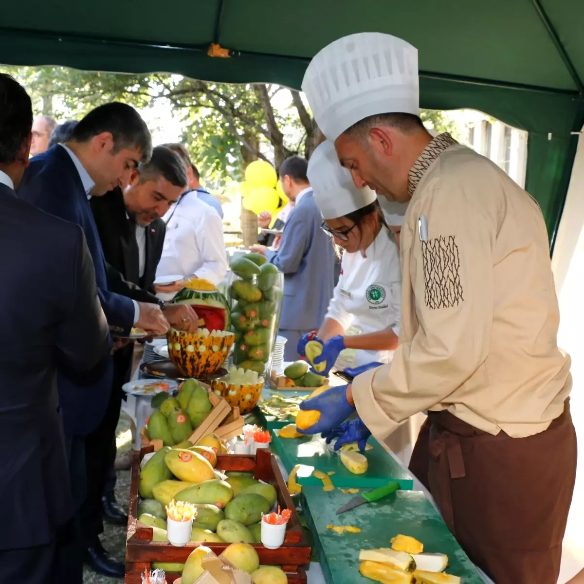 Ankara'daki, Pakistan Mango ve Biryani Festivali'ne çok sayıda davetli katıldı