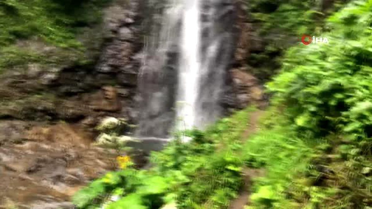 Doğa tutkunlarının gözdesi Maral Şelalesi