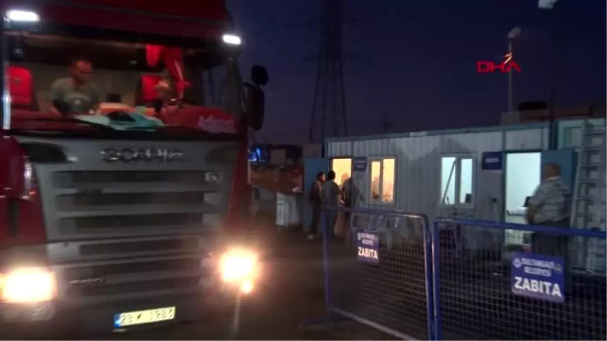 İLK KURBANLIKLAR ÇADIRLARA YERLEŞTİRİLDİ