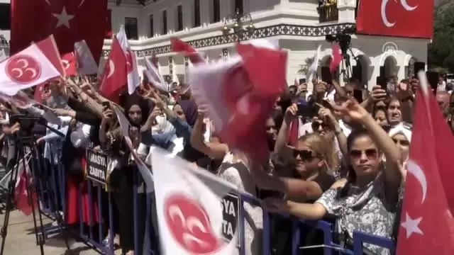 MHP Genel Başkanı Bahçeli, Amasya Belediyesini ziyaret etti MHP Genel Başkanı Bahçeli, Amasya Belediyesini ziyaret etti