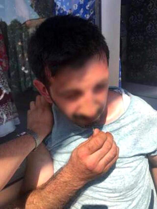 Topuklu ayakkabılarla tacizciye amansız takip! O anlar saniye saniye kamerada