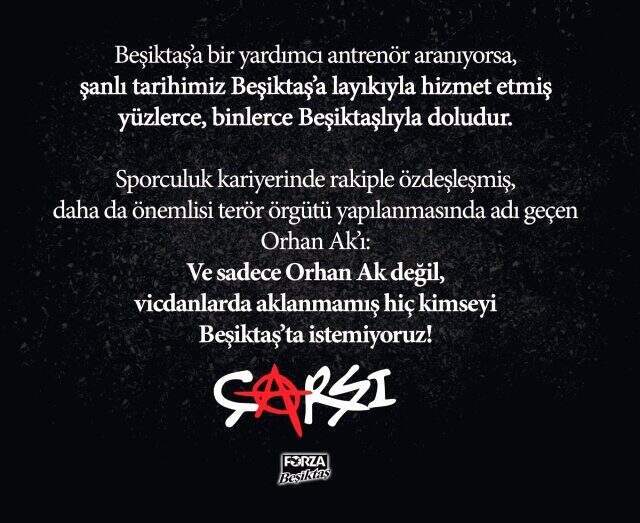 Beşiktaşlı bir grup taraftar Orhan Ak ile fotoğraf çektirdi!