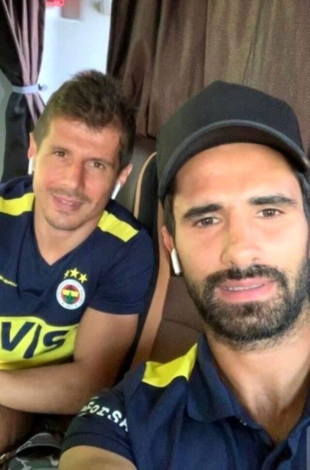 Emre Belözoğlu, Alper Potuk'u bir an olsun yalnız bırakmıyor