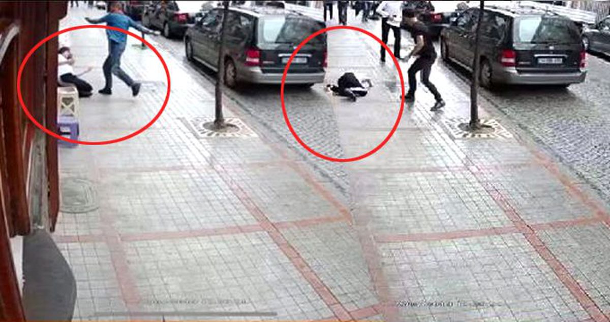 Yolda yürüyen genç kızı tekmeleyip bayıltan saldırgan, yeniden gözaltına alındı