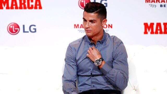 Cristiano Ronaldo, Perez ile sarılınca yapılan tezahürat dikkat çekti!