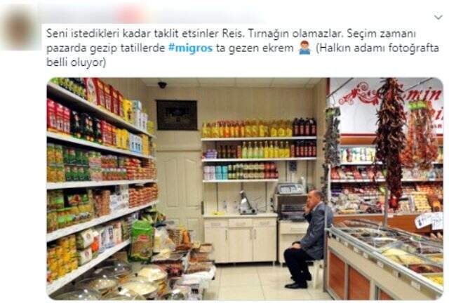 Ekrem İmamoğlu'nun market görüntüsü tartışma yarattı