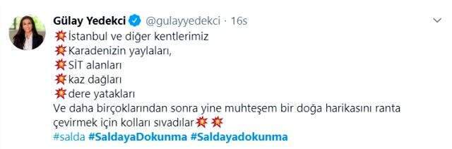 Salda Gölü'ne yapılması planlanan millet bahçesi için sosyal medyada tepkiler çığ gibi büyüyor