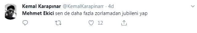 Fenerbahçeli taraftarlardan Mehmet Ekici'ye büyük tepki!
